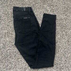 7 For AllMen Kind Women's Black Jeans